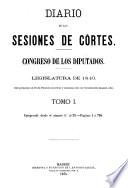 Diario de las sesiones de Cortes