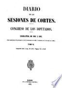 Diario de las sesiones de Cortes