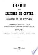 Diario de las sesiones de Cortes