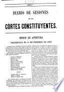 Diario de sesiones de las Córtes Constituyentes de la República Española