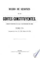 Diario de sesiones de las Córtes Constituyentes de la República Española