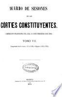 Diario de Sesiones de las Cortes Constituyentes