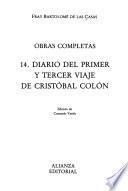 Diario del primer y tercer viaje de Cristóbal Colón