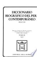 Diccionario biográfico del Perú contemporáneo, siglo XX: N-Z