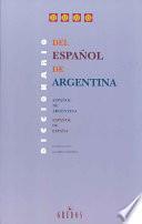 Diccionario del español de Argentina