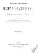 Diccionario enciclopedico hispano-americano de literatura, ciencias y artes