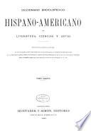 Diccionario enciclopedico hispano-americano de literatura, ciencias y artes