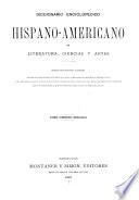 Diccionario enciclopedico hispano-americano de literatura, ciencias y artes