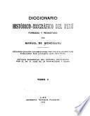 Diccionario histórico-biográfico del Perú