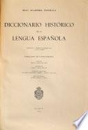 Diccionario histórico de la lengua española