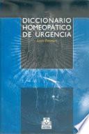 DICCIONARIO HOMEOPÁTICO DE URGENCIA