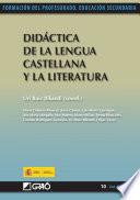 Didáctica de la lengua castellana y la literatura