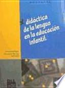 Didáctica de la lengua en la educación infantil