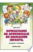 Dificultades de aprendizaje en Educación Infantil