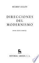 Direcciones del modernismo