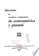 Directorio de científicos e instituciones de Centroamérica y Panamá