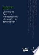 Docencia del Derecho y tecnologías de la información y la comunicación