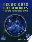 Ecuaciones diferenciales y problemas con valores en la frontera