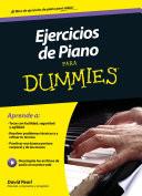 Ejercicios de piano para Dummies