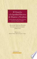 El derecho a la igualdad efectiva de mujeres y hombres