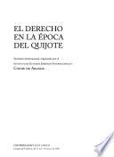 El derecho en la época del Quijote