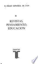 El Exilio español de 1939 [i.e. mil novecientos treinta y nueve