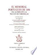 El Memorial portugués de 1494