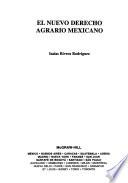 El nuevo derecho agrario mexicano