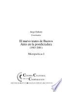 El nuevo teatro de Buenos Aires en la postdictadura