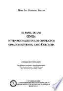 El papel de las ONGs internacionales en los conflictos armados internos, caso Colombia