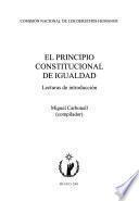 El principio constitucional de igualdad