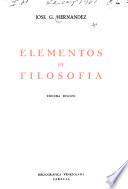 Elementos de filosofía