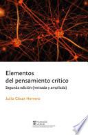 Elementos del pensamiento crítico