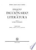 Ensayo de un diccionario de la literatura: Autores extranjeros