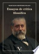 Ensayos de crítica filosófica