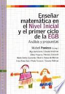 Enseñar matemática en el nivel inicial y el primer ciclo de la E.G.B.