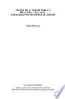 España en el debate público mexicano, 1836-1867