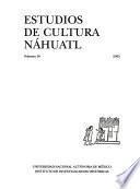 Estudios de cultura náhuatl