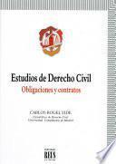 Estudios de Derecho civil