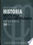 Estudios de historia moderna y contemporánea de México