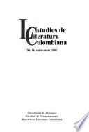 Estudios de literatura colombiana