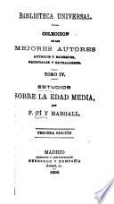 Estudios sobre la edad media