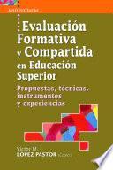 Evaluación formativa y compartida en Educación Superior