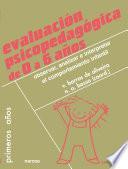 Evaluación psicopedagógica de 0 a 6 años