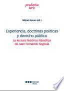 Experiencia, doctrinas políticas y derecho público