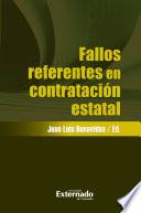 Fallos referentes en contratación estatal