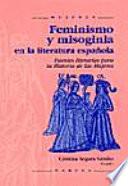 Feminismo y misoginia en la literatura española