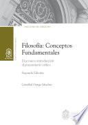 Filosofía: conceptos fundamentales