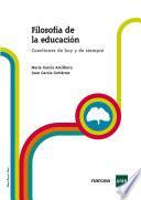 Filosofía de la educación