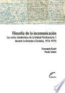 Filosofía de la incomunicación